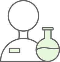 Scientist Fillay Icon vector