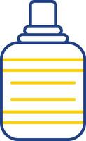 Corrector Line Two Color Icon vector