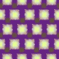 Seamless pattern of patches and grunge stains with fringe. vector