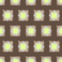 Seamless pattern of patches and grunge stains with fringe. vector