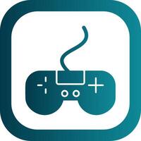 game Glyph Gradient Round Corner Icon vector
