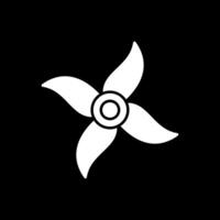 Ixora Glyph Inverted Icon vector