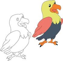 linda pequeño aves clipart conjunto plano diseño. pájaro plano ilustración vector