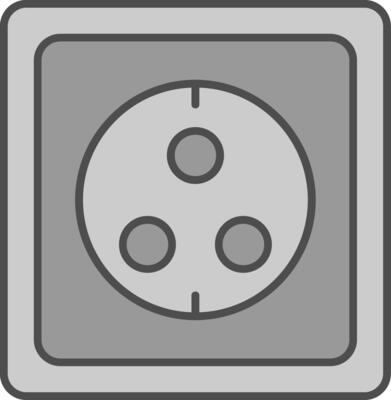 Wall Socket Fillay Icon