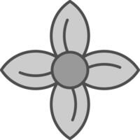 Clematis Fillay Icon vector