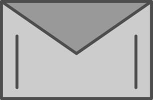 Mail Fillay Icon vector