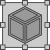 Scale Fillay Icon vector