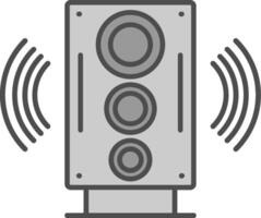 Hifi Fillay Icon vector