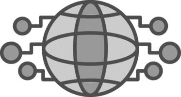 World Fillay Icon vector