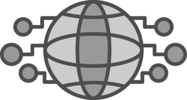 World Fillay Icon vector