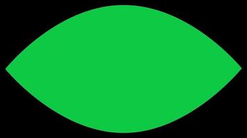 vert écran œil clignotant ouvert proche animation recouvrir effet premier la personne vue chrominance clé video