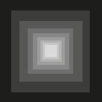 Abstract geometric monochrome background in the form of gray squares vector