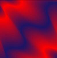 Abstract background in the form of wavy lines of red and blue colors vector