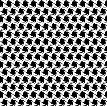 Texture in the form of a black and white abstract pattern vector