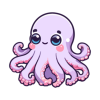 cute icon character octopus png