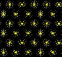 texture in the form of glowing stars on a black background vector