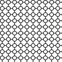 seamless texture in the form of a black curly lattice on a white background vector