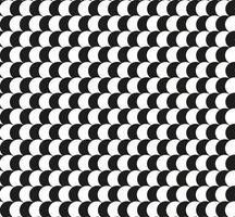 Seamless abstract geometric pattern in the form of black and white scales vector