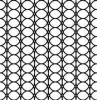 seamless pattern in the form of a black curly lattice on a white background vector