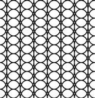 seamless pattern in the form of a black curly lattice on a white background vector