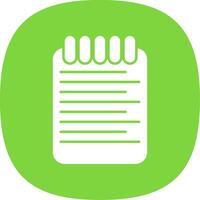 List Line Circle Icon vector