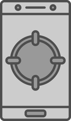 Target Line Circle Icon