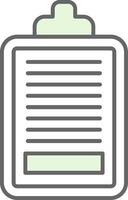 Task Fillay Icon vector