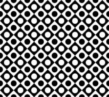 Geometric pattern in the form of a mosaic of black and white circles and squares vector