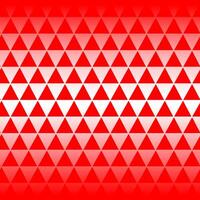 geometric pattern in the form of red triangles on a white background vector