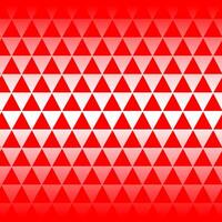 geometric pattern in the form of red triangles on a white background vector