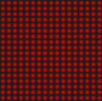 texture in the form of red glowing spots on a black background vector