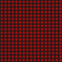 texture in the form of red glowing spots on a black background vector