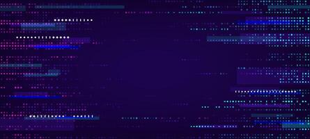 Game glitch background, abstract TV screen noise vector