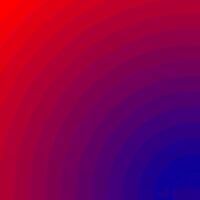 Abstract gradient background in the form of semicircles of red and blue colors vector