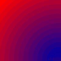 Abstract gradient background in the form of semicircles of red and blue colors vector