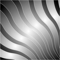 Abstract pattern in the form of wavy lines on a gray background vector