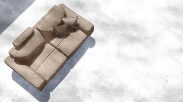 3d rendering sofa photo