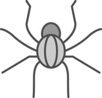 Spider Fillay Icon vector