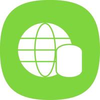 Network Line Two Color Icon vector
