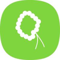 Rosary Line Two Color Icon vector