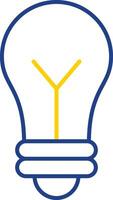 Idea Line Two Color Icon vector