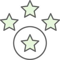 Rating Fillay Icon vector