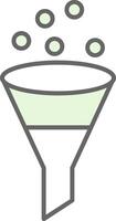 Funnel Fillay Icon vector