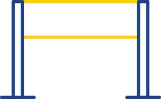 Gameplay Line Two Color Icon vector