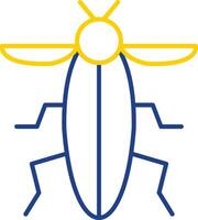 Insect Line Two Color Icon vector