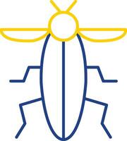 Insect Line Two Color Icon vector