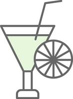 Cocktail Fillay Icon vector