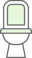 Toilet Fillay Icon vector