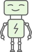 Bot Fillay Icon vector