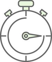 Stopwatch Fillay Icon vector